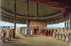 Le Camp à Daud-Pascia, Roumanie, planche II, pub. par William Watts