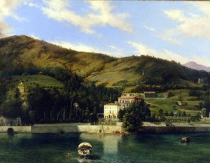 Villa sur le lac de Côme - Luigi Ashton