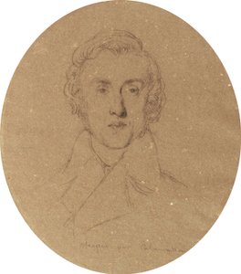 Portrait de Fryderyk Chopin - Luigi Calamatta