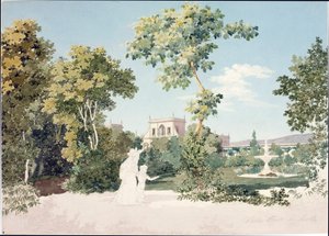 Vue de la Villa Corsi à Sesto Fiorentino près de Florence - Luigi Garibbo