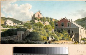 Vue de la colline et de l