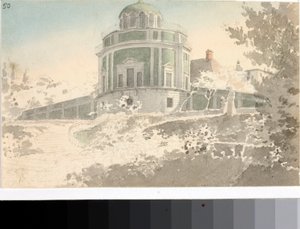 Vue du Pavillon Kaffeehause dans les jardins de Boboli