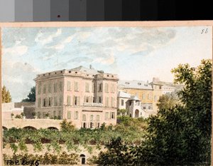 Vue de la villa Cambasio, Gênes