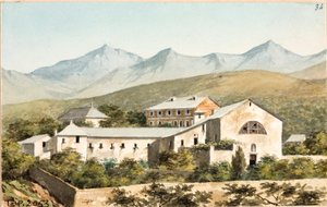 Vue sur le sanctuaire Nostra Signora del Monte, Gênes - Luigi Garibbo