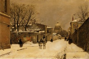 Une rue près des Invalides, Paris