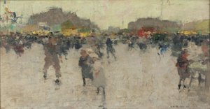Fête de la place du Trône, Paris, vers 1890 - Luigi Loir