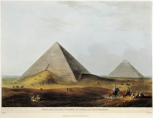 Habitation arabe construite sur des ruines anciennes le long du canal de Menuf en Égypte