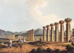 Aqueduc romain par Luigi Mayer