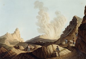 Île de Stromboli, Cratère