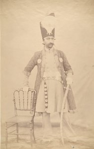 Naser al-Din Shah, ca. 1852-55 - Luigi Pesce