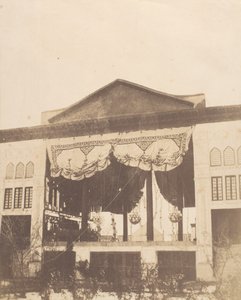 Salle du trône du paon, Téhéran, 1858 - Luigi Pesce