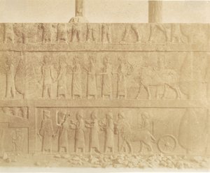 Procession sur la façade du grand escalier, 1858 - Luigi Pesce