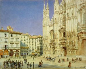 Cathédrale de Milan, 1846 - Luigi Premazzi