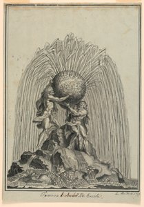 Fontaine avec Atlas et Hercule