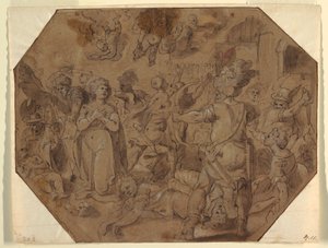 Le martyre de Sainte Ursule