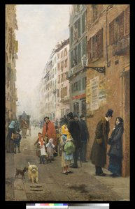 Une rue à Milan