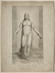 Christ descendant dans la tombe