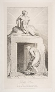 La Porte de la Mort, du poème The Grave de Robert Blair - Luigi Schiavonetti