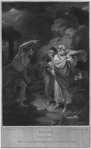 Le Roi Lear. Acte III. Scène IV, 1792 - Luigi Schiavonetti
