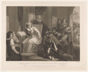 La reine Elizabeth reçoit la nouvelle de la mort de la reine Marie