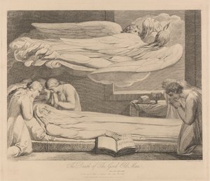 La mort du bon vieillard - Luigi Schiavonetti