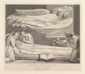 La Mort du Bon Vieillard, du poème Le Tombeau de Robert Blair - Luigi Schiavonetti