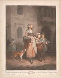 La vendeuse de primevères, Deux bouquets de primevères à un sou, Deux bouquets à un sou...