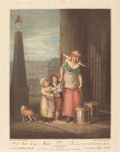 Lait sous les servantes - Luigi Schiavonetti after Francis Wheatley