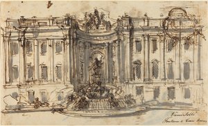 Proposition pour la fontaine de Trevi