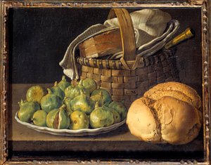 Nature morte avec des figues - Luis Egidio Menendez or Melendez
