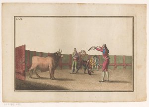 Toreros avec banderilles - Luis Fernandez Noseret