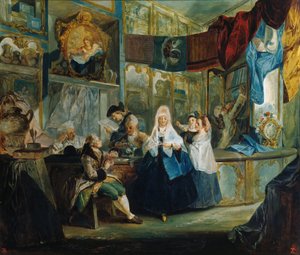 La Boutique, 1772 - Luis Paret y Alcazar