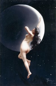 La Nymphe de la Lune, 1883 - Luis Riccardo Falero