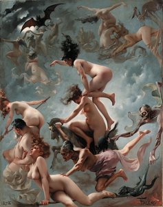 La Vision de Faust - Luis Riccardo Falero