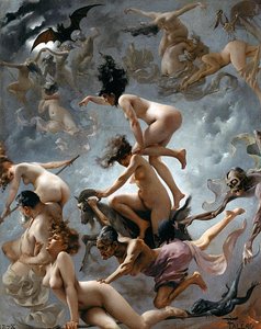 La Vision de Faust - Luis Riccardo Falero