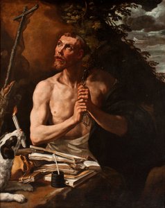 Espagnol : Santo Domingo penitente St Dominique en pénitence