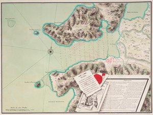 Carte de la baie et de la ville de S. Phelipe de Portobelo - Luis de Surville