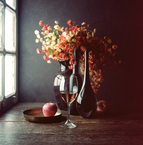 Nature morte automnale chaleureuse