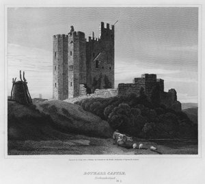 Château de Bothall, Northumberland (gravure) - Luke (after) Clennell