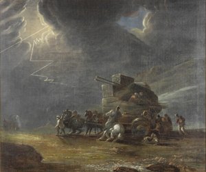 Le chariot à bagages - Luke Clennell