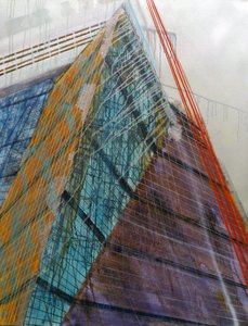 Metastructure VII, 2016 (oil on canvas)