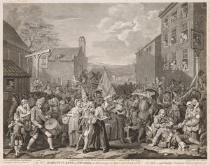 Marche vers Finchley en 1746 (d