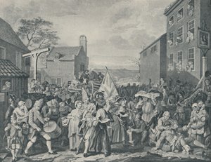 La marche des gardes vers l
