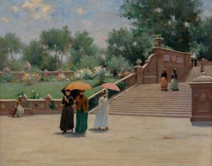 Dans le parc - Luther Emerson van Gorder