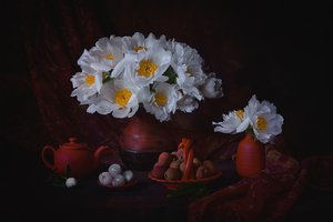 Pivoines mélancoliques et litchis - Lydia Jacobs