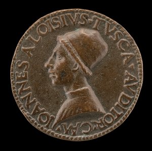 Giovanni Alvise Toscani, vers 1450-1478, Jurisconsulte milanais, Avocat consistorial...[avers] - Lysippus Junior