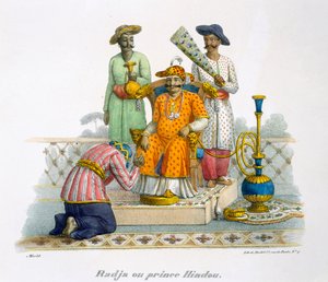 Un Raja, ou prince hindou, 1827-35