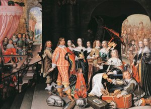 La famille du Grand Électeur Frédéric-Guillaume de Brandebourg - M Czwiczk