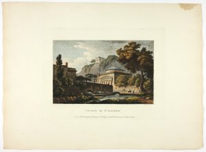 Église Saint-André, plaque dix-huit des ruines de Rome - M. Dubourg
