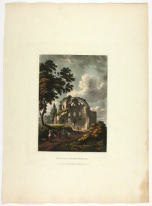 Temple de Minerva Medica, planche vingt-cinq des Ruines de Rome - M. Dubourg